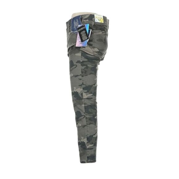 LUCY JEANS M 8-10 Sound/style PULL ON ANKLE Leggings Beau Dawson pants Camo New - Picture 5 of 11